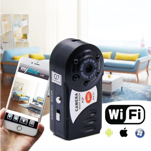 Pocket Wifi Camera Q7 Cam Upgrade 720p Hd Mini Dv Wireless Ip
