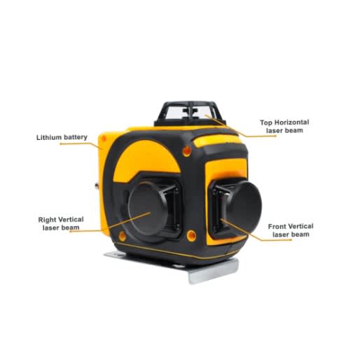 Ingco 3d All Lines 8/12/16 Lines Green Laser Level 0-30m Hll255267 With Tripod