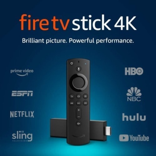 Fire Tv Stick 4k Streaming Device With Alexa Built In Dolby Vision And Includes Alexa Voi