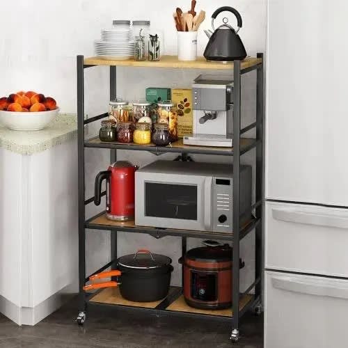 4 Layer Foldable Shelf