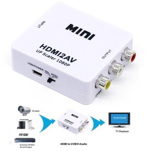 Mini Hdmi To Av Converter