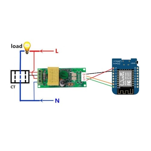Multifunction Ac Digital Volt Meter Module -Pzem-004t