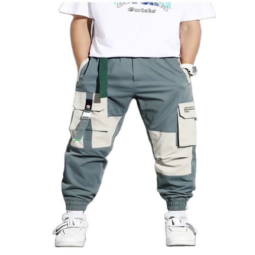 Combat Cargo Pant With Green Rope.