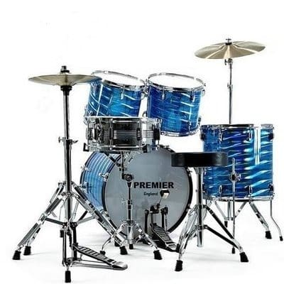 England Drum 5-Piece Set - Laser Blue
