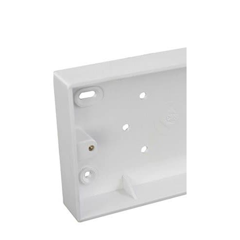 Pvc Pattress Double Boxes - 10 Pieces