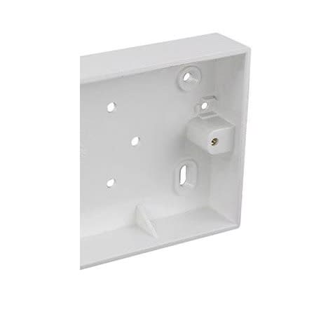 Pvc Pattress Double Boxes - 10 Pieces