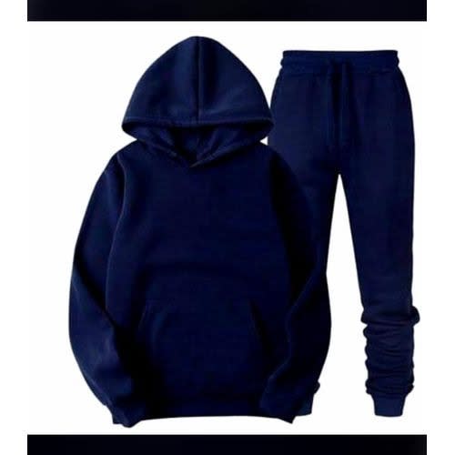 Hoodie And Joggers - Navy Blue