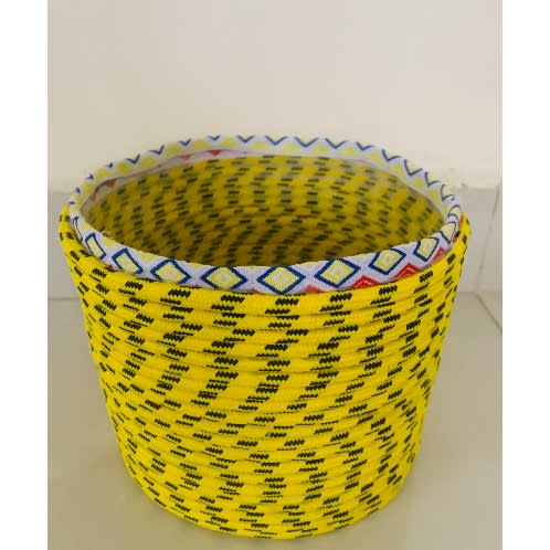 Jute Decorative Handmade Flower Pot-16cm