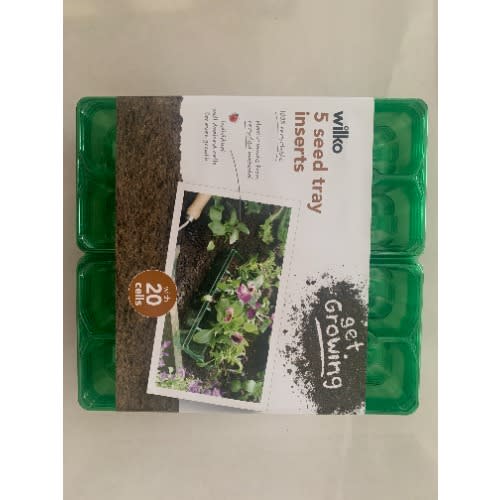 Green Pet Seed Tray 2*10 Insert -5pk