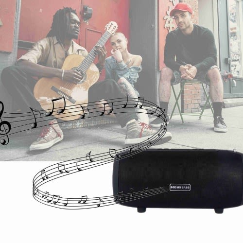 Booms Bass L9 Portable Wireless Bluetooth Speaker