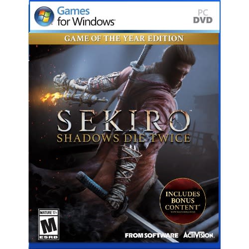 Sekiro - Shadows Die Twice PC Game DVD Disks + Free Gift