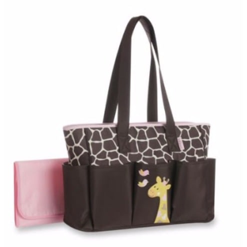 Gerber Tote Diaper Bag -giraffe