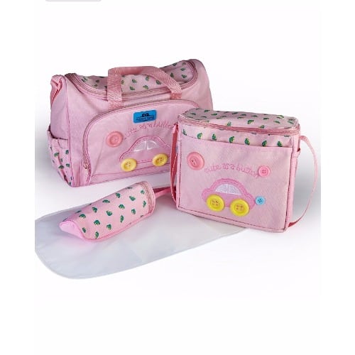 Diaper Bag Set - Pink