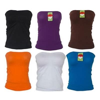 6 In 1 Breast Tube - Multicolour