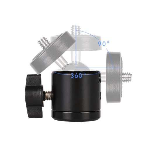 C001 1/4" Screw Tripod Ball Head Bracket Holder for DSLR Camera
