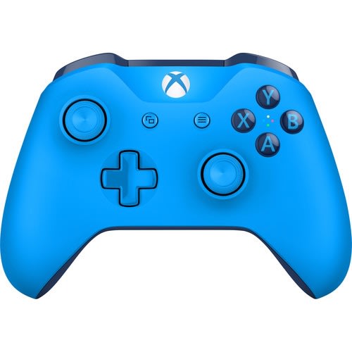 Wireless Controller - Blue - Controller Compatible With Xbox One S, Xbox One X