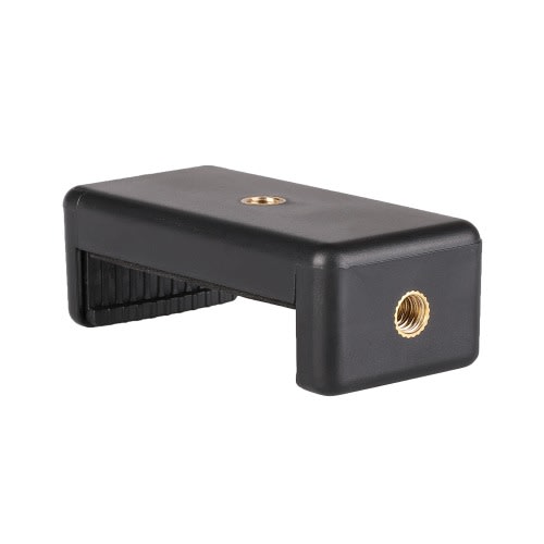 D010 Double Hole Mobile Phone Holder Bracket For Desktop Tripod Smartphone