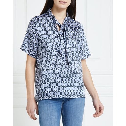 Geo Top- Blue
