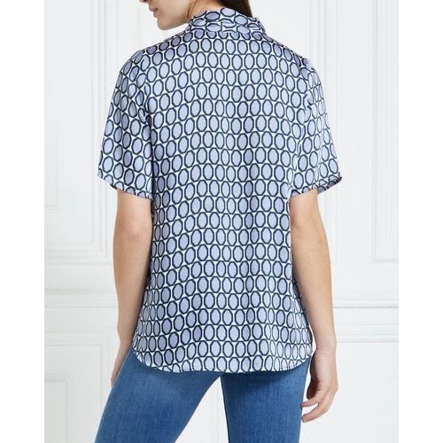 Geo Top- Blue