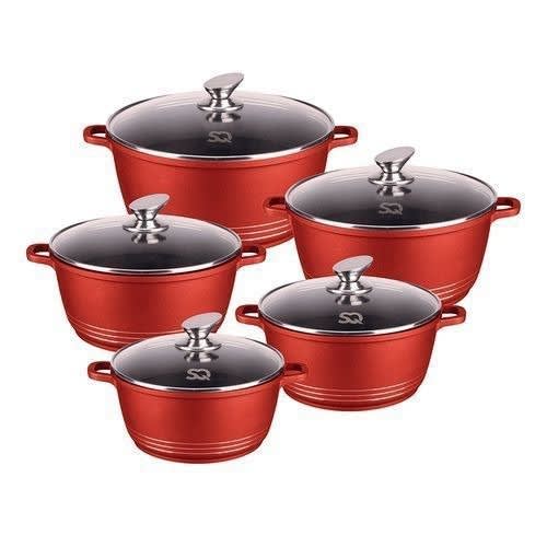 Die-cast Non-stick Pot -10Pieces