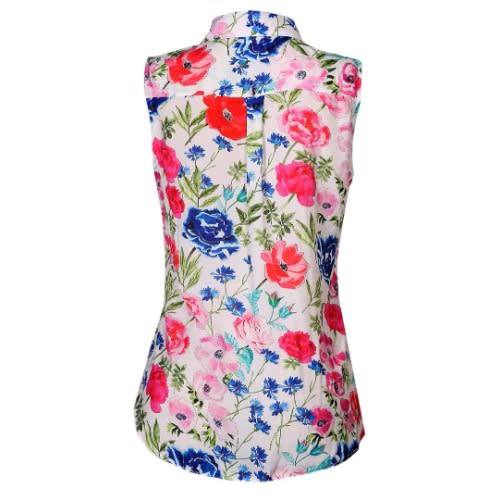 Floral Sleeveless Top - Multi