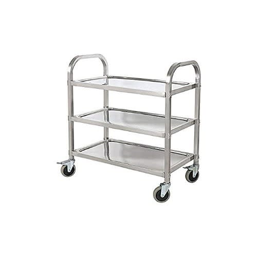 Stainless Steel Food Trolly Cart- 3 Step