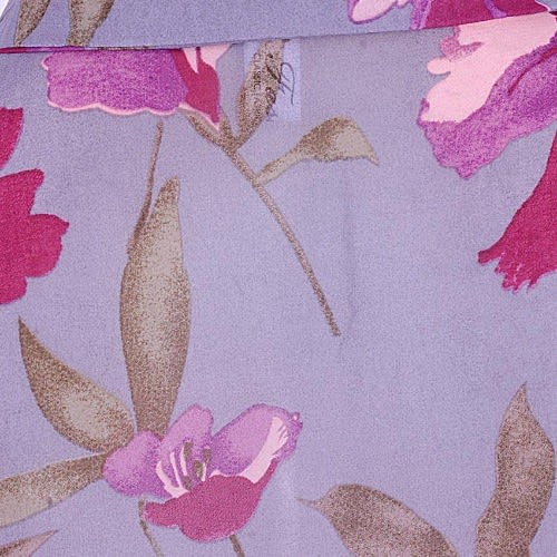 Floral Print Chiffon Blouse