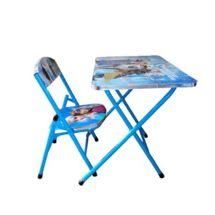 Decorated Table And Chair For Kids