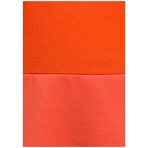 Ladies Sateen Hem Jersey Top - Orange