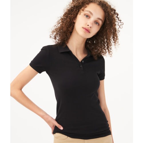 Plain Polo Shirt- Black