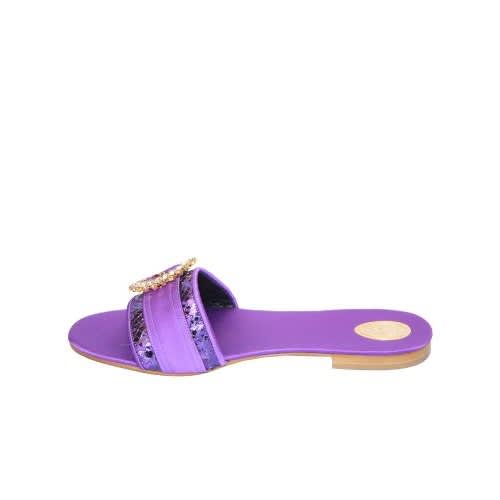 Louis David Slippers - Purple