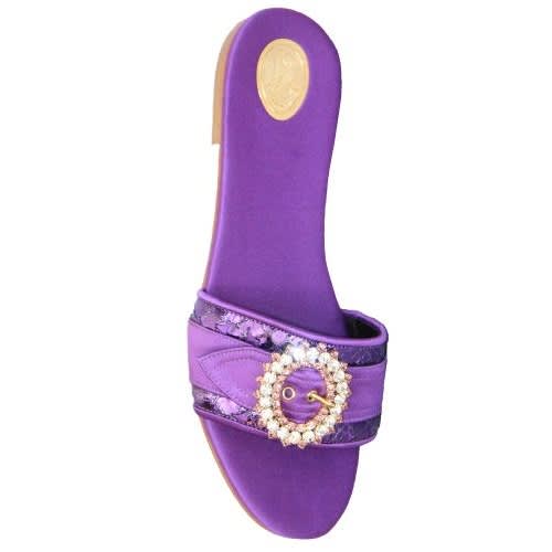 Louis David Slippers - Purple