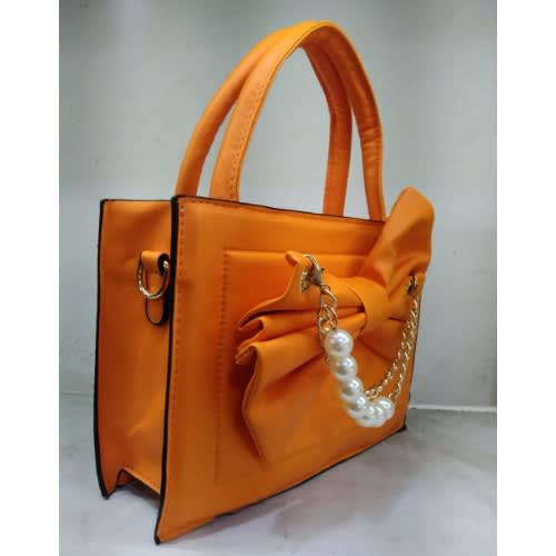 Woman Crossbody Handbag - Orange