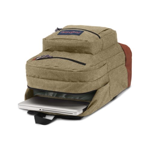 Student Backpack Letterman Poly - 15" - Army Green
