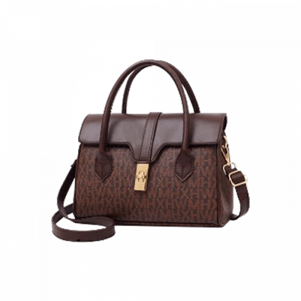 Ladies Shoulder Handbag - Brown