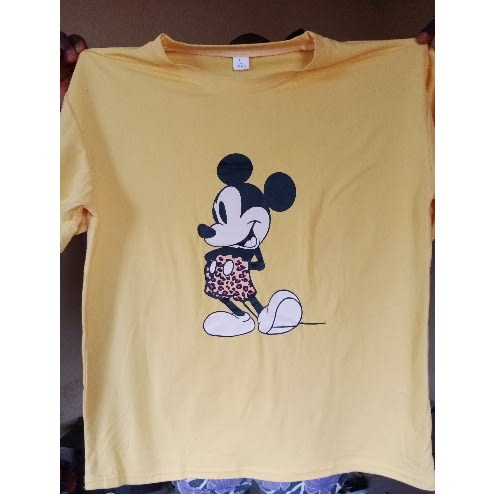 Ladies Round Neck Polo- Yellow
