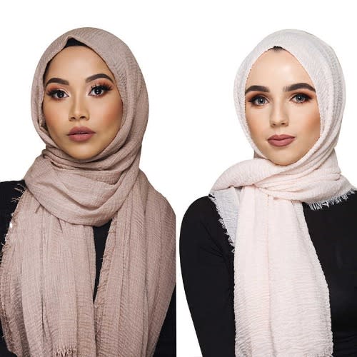Plain Cotton Handmade Scarf - Fern Green