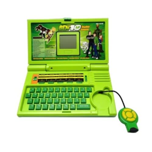Ben 10 English Learner Toy Laptop For Kids