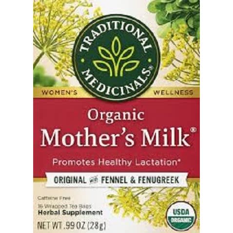 Organic Mothers Milk- Promotes Healthy Lactation -16 Tea Bags