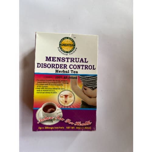 Great Menstrual Disorder Control Tea - 20 Teabags