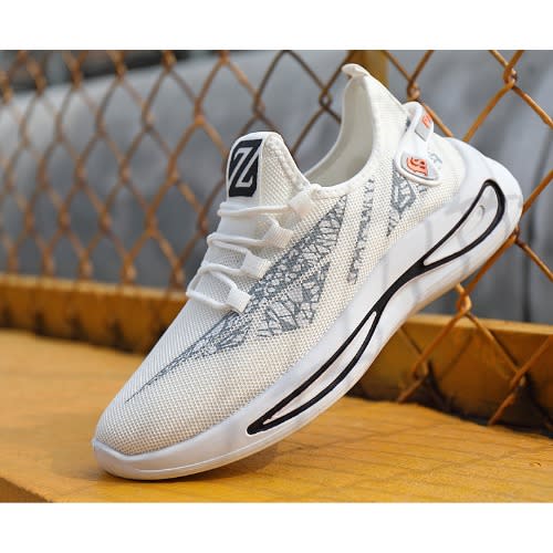 Mens Casual Fashion Sneakers - White