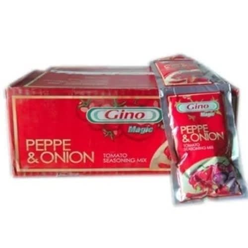 Pepper & Onion Tomato Paste - 1 Carton 70g X 50 Sachets