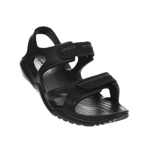 Swiftwater River Crocs Sandal- Black