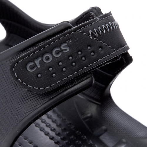 Swiftwater River Crocs Sandal- Black