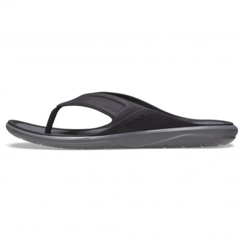 Swiftwater Wave Flip Flop - Black & Grey