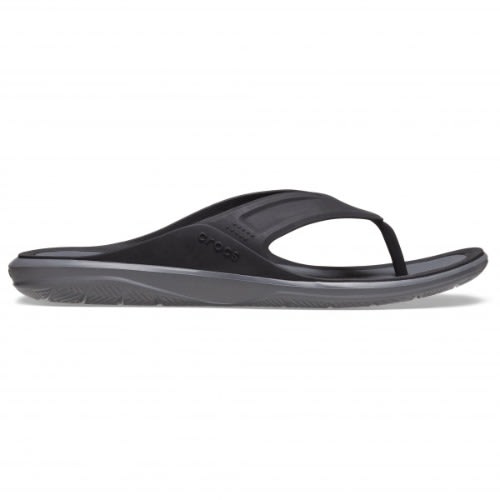 Swiftwater Wave Flip Flop - Black & Grey