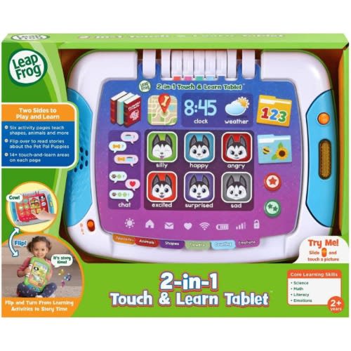 2-in-1 Touch And Learn Tablet