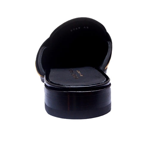 Black Patent Half Shoe