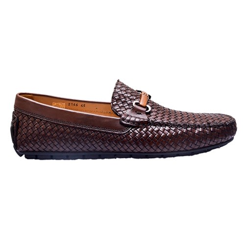 Brown Hand Weaved With Tusk Accessory