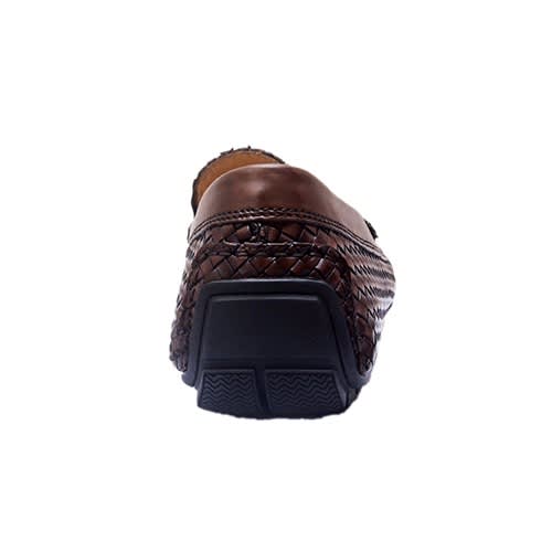 Brown Hand Weaved With Tusk Accessory